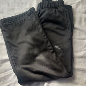 Puma Jet Black Joggers